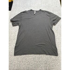 Alternative Apparel Style 5050BP Basic Crew Neck‎ T Shirt Charcoal Grey L NWOT